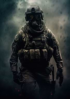 Special Force Soldier Dark