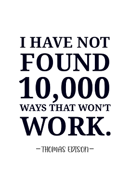 Thomas Edison quote