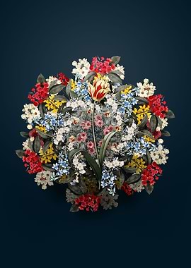 Didier Tulip Flower Wreath