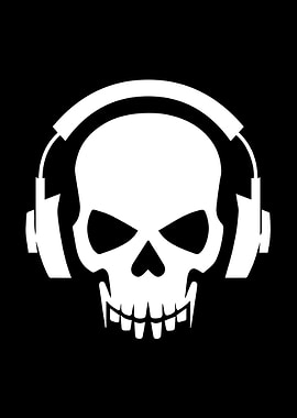 Skull Stencil Design