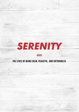 serenity