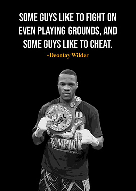 Deontay Wilder quotes