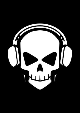 Skull Stencil Design