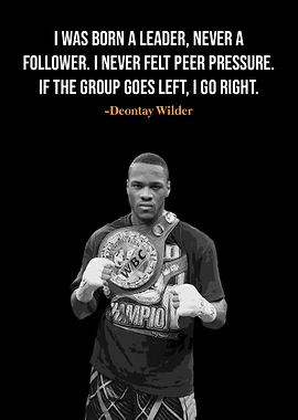 Deontay Wilder quotes