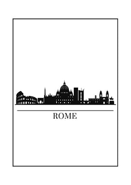 Rome Skyline