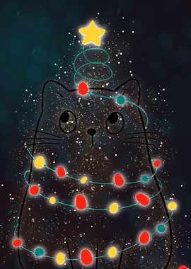 Invisible Cat Christmas