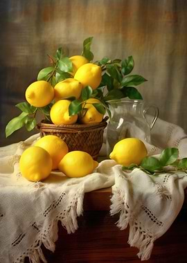 Lemon On Table