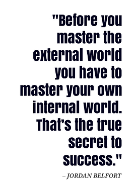 Jordan Belfort quote