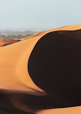 Sand dunes and Ica