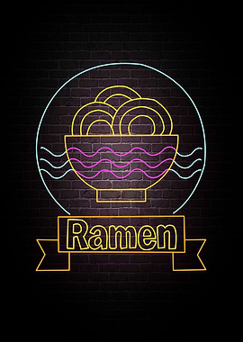 ramen japanese neon