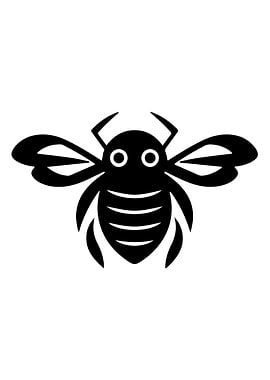 Bee Stencil Design