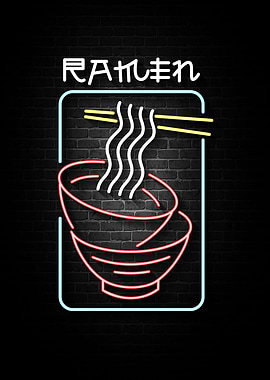 ramen japanese neon