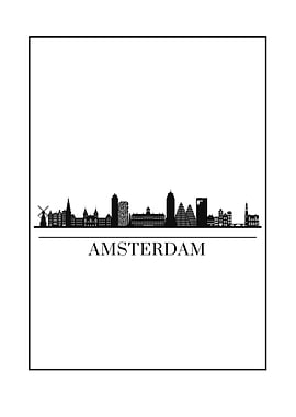 Amsterdam Skyline
