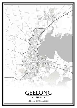 Geelong White City Map