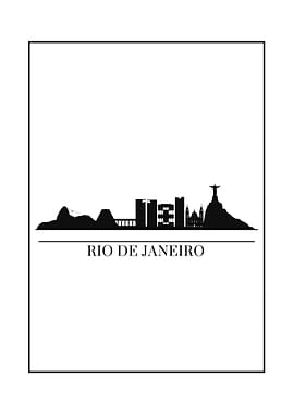 Rio De Janeiro Skyline
