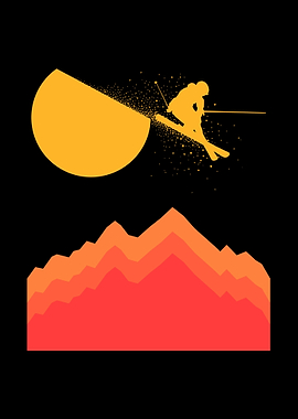 Slicing the Sun Skiing