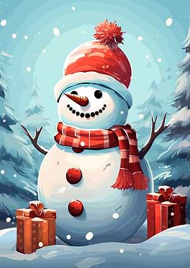 Snowman Christmas