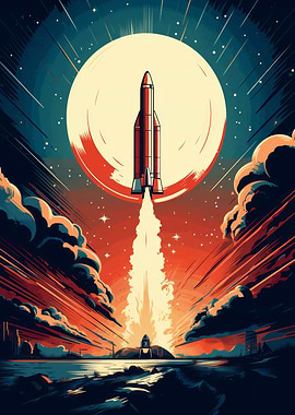 Rocket Liftoff