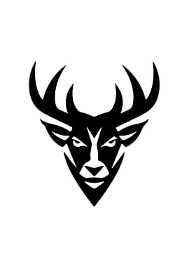 Elk Stencil Design