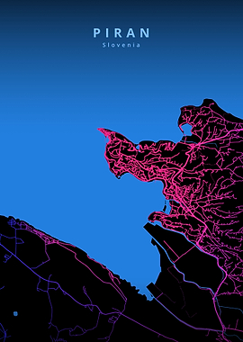 Piran Slovenia Map