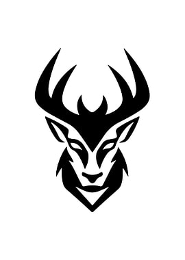 Elk Stencil Design