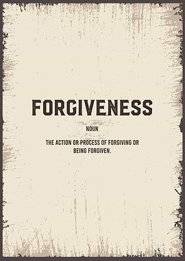forgiveness
