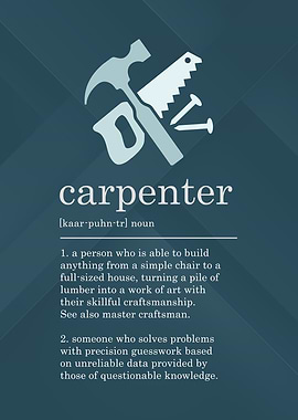 Funny Carpenter Definition