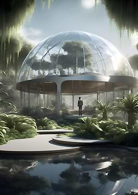 Lunar Oasis Tech Meets Life