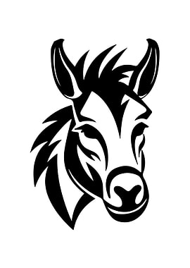 Horse Stencil Design