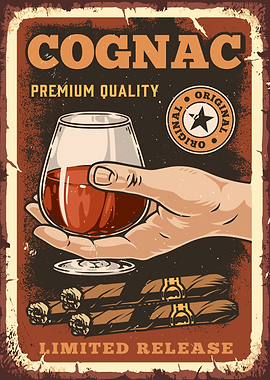 Cognac Alcohol Cigars Bar