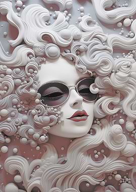 Porcelain Sun Goddess