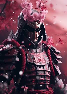 Japanese Samurai Sakura