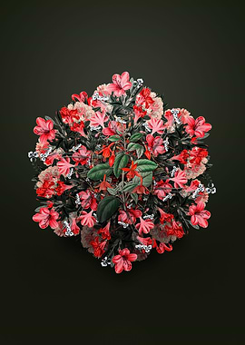 Standish Fuchsia Wreath