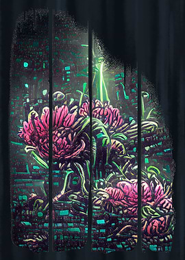 Strange Abstract Flowers