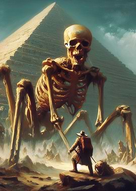 Giant Spider Skeleton