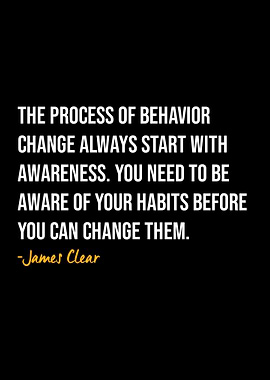 James Clear Quote
