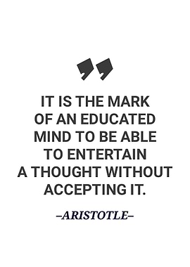 Aristotle quote