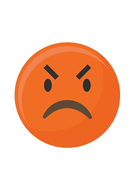 Emoji angry