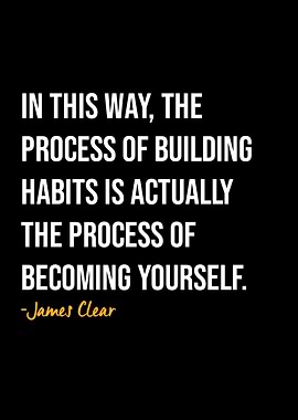 James Clear Quote