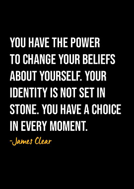 James Clear Quote