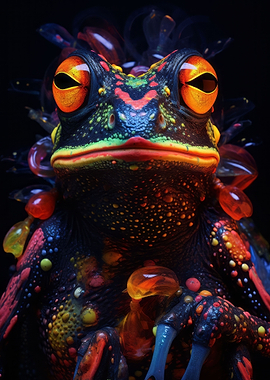 Frog in Trippy Borderlands
