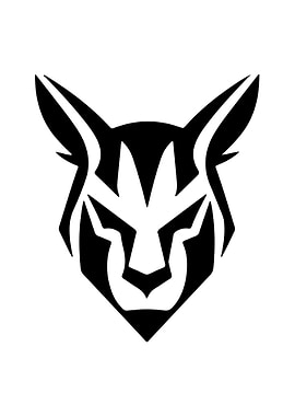 Lynx Stencil Design