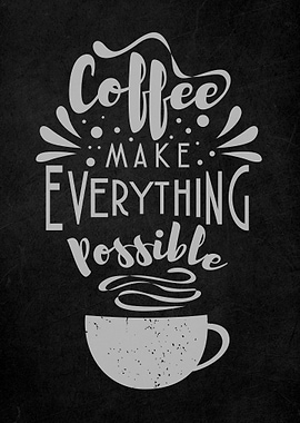 Coffee Vintage Retro Art