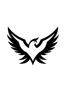 Eagle Stencil Design