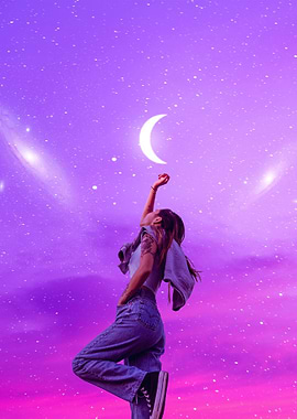 Standing Close To The Moon