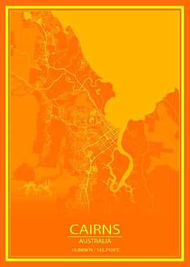 Cairns Orange City Map