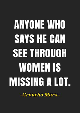 Groucho Marx quote