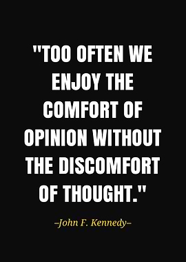 John F Kennedy quote