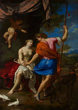 Venus and Adonis 1650