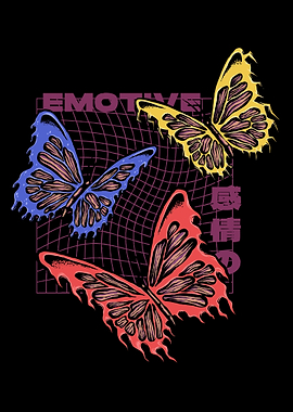 EMOTIVE Butterfly Vintage